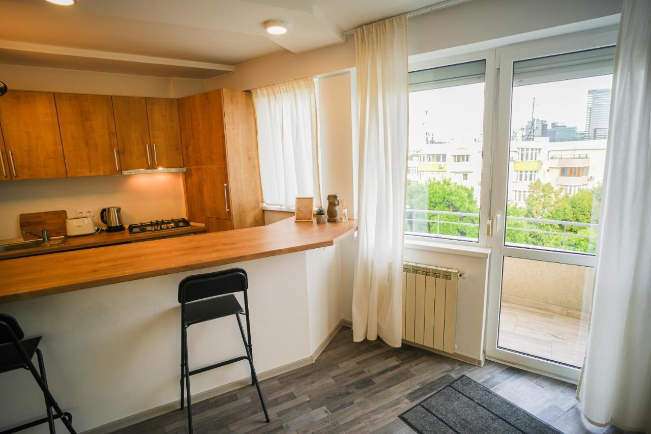 Penthouse With Huge Rooftop & Amazing City View Bucharest Exterior photo